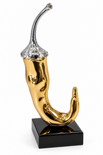 Scultura Decorativa Peperoncino Portafortuna