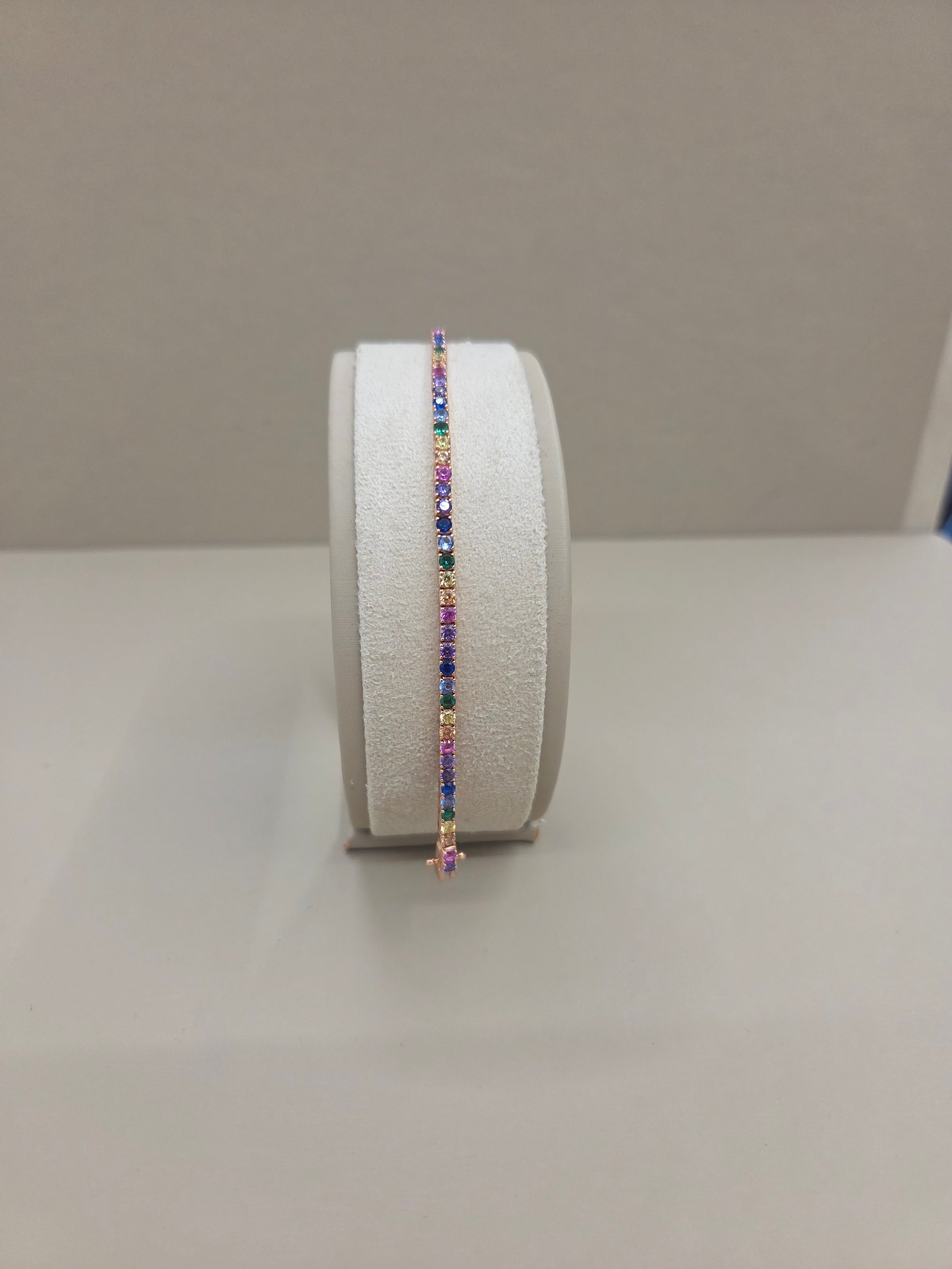 BRACCIALE DONNA TENNIS ARGENTO 925 cm 16/18