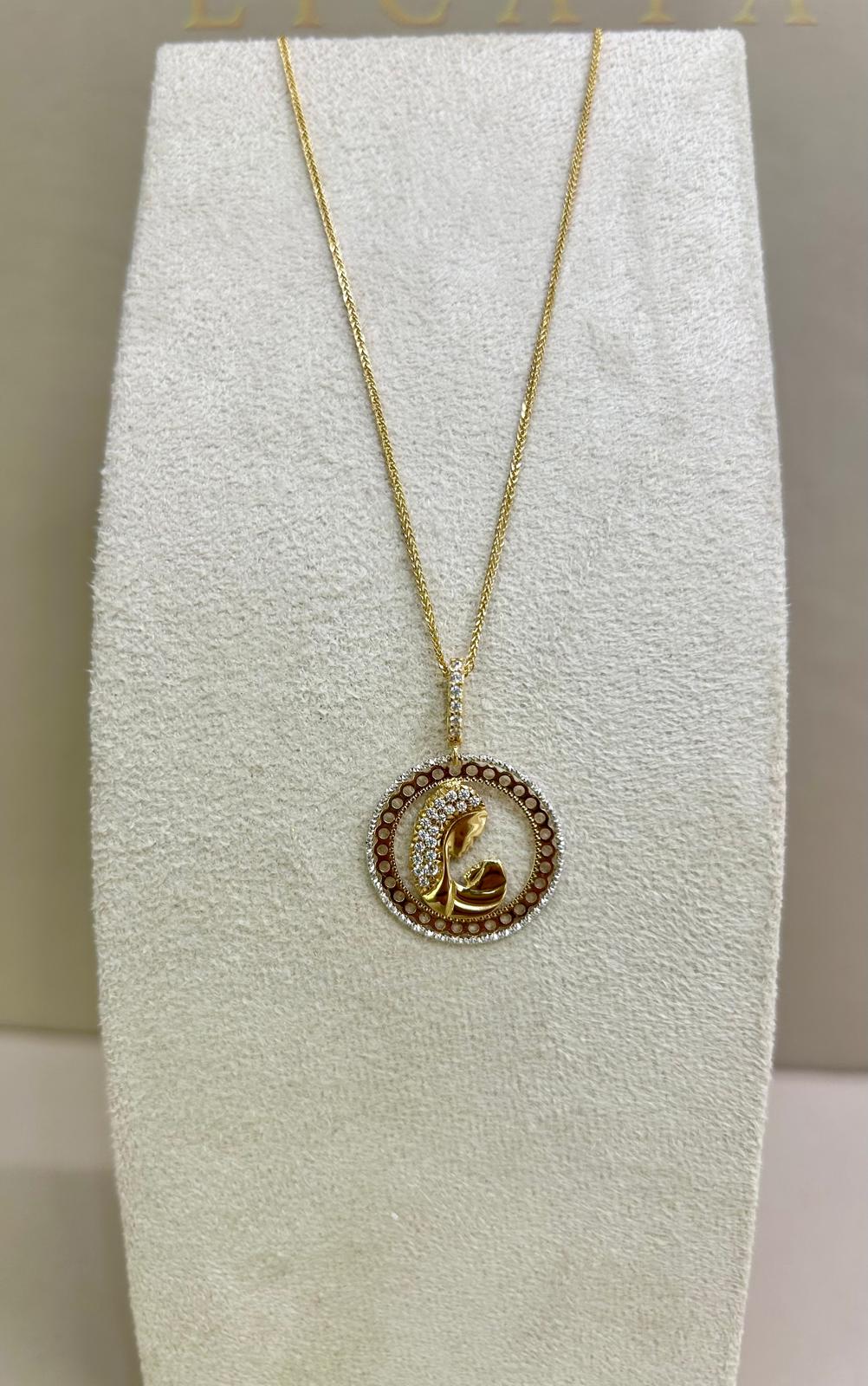 COLLANA  CON MEDAGLIA
