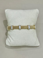 BRACCIALE  IN ARGENTO 925 CON SWAROSKI  LA MONADE