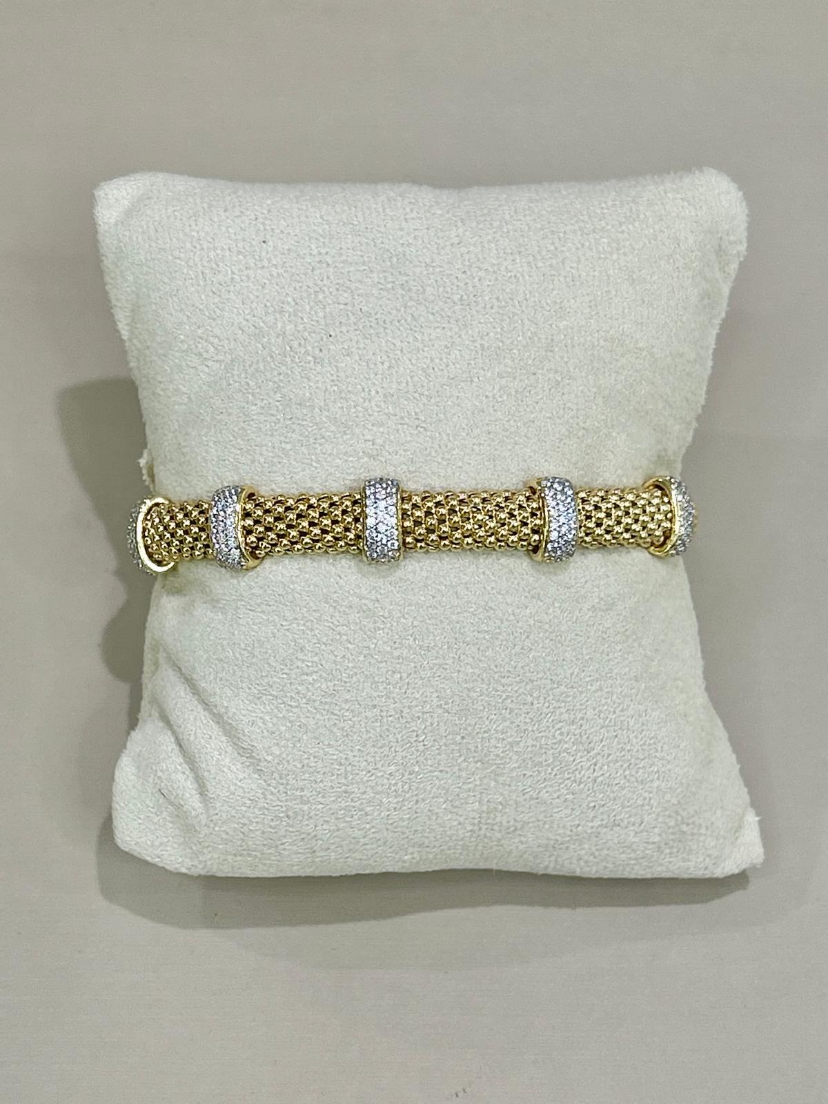 BRACCIALE  IN ARGENTO 925 CON SWAROSKI  LA MONADE