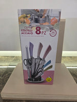 CEPPO COLTELLI ACCIAIO 8 PZ