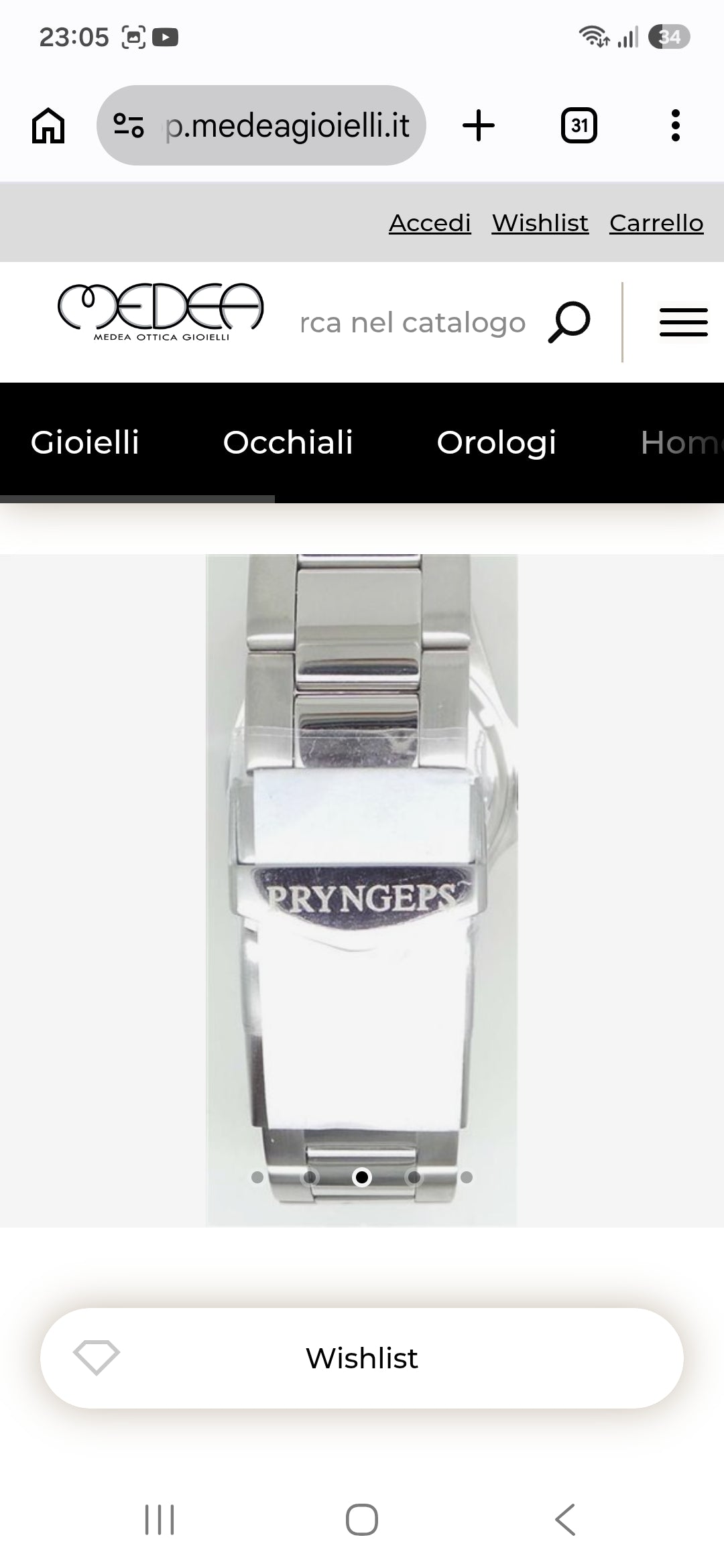 PRYNCEPS OROLOGIO
