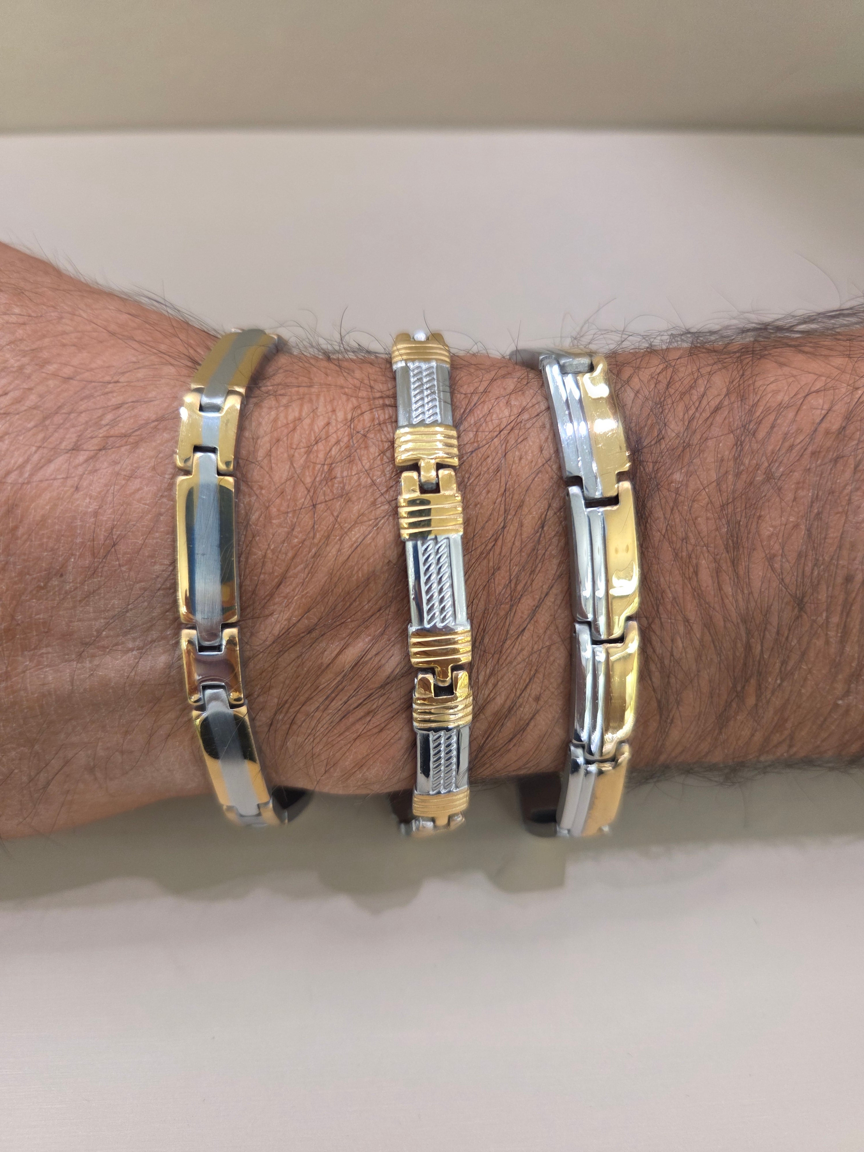 TRIS BRACCIALE  UOMO BIGIOTTERIA