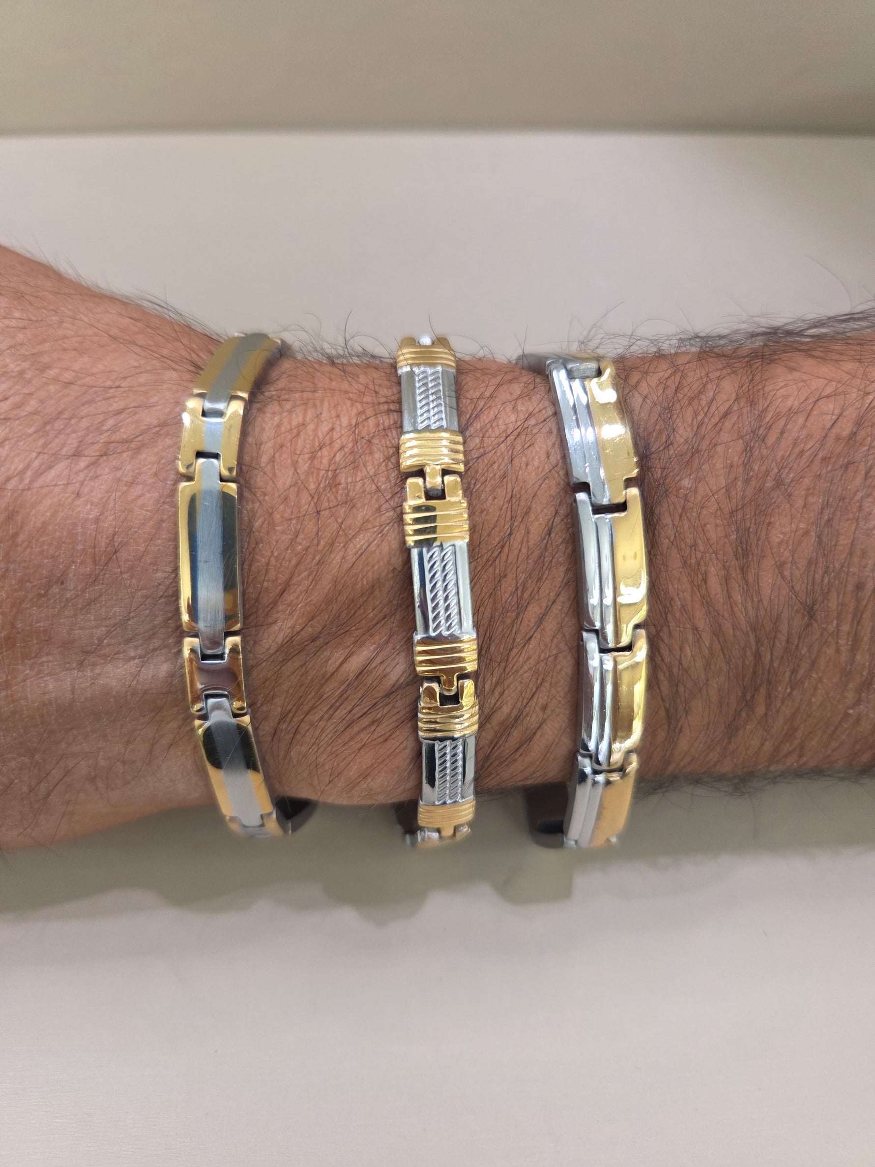 TRIS BRACCIALE  UOMO BIGIOTTERIA
