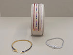 BRACCIALE DONNA TENNIS ARGENTO 925 cm 16/18