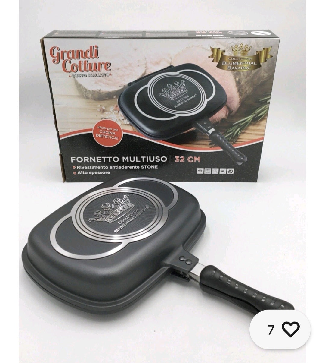 GRANDI COTTURE FORNETTO MULTIUSO BAVARIA BRUMENTHAL(32 CM)