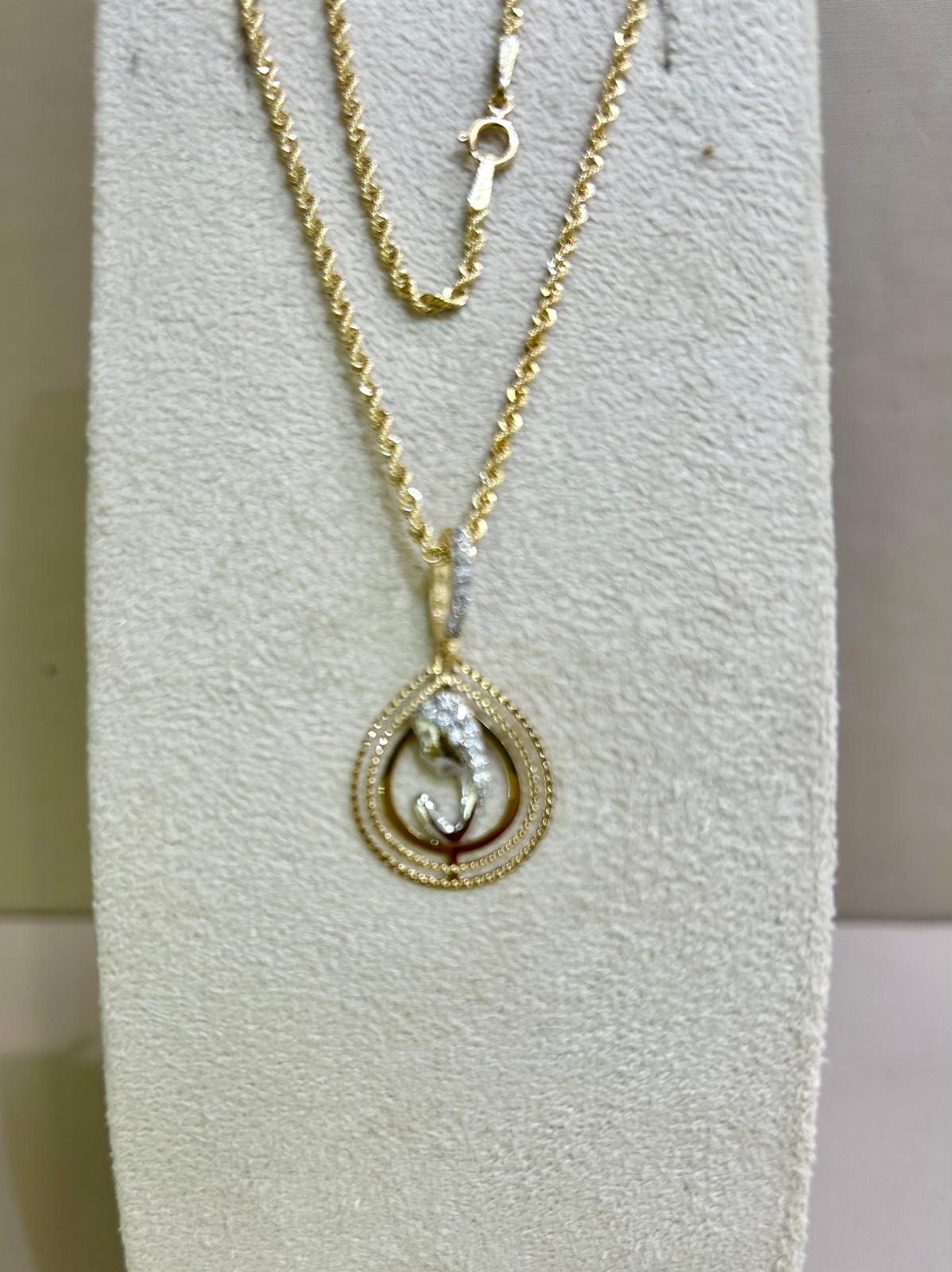 COLLANA  CON  MEDAGLIA