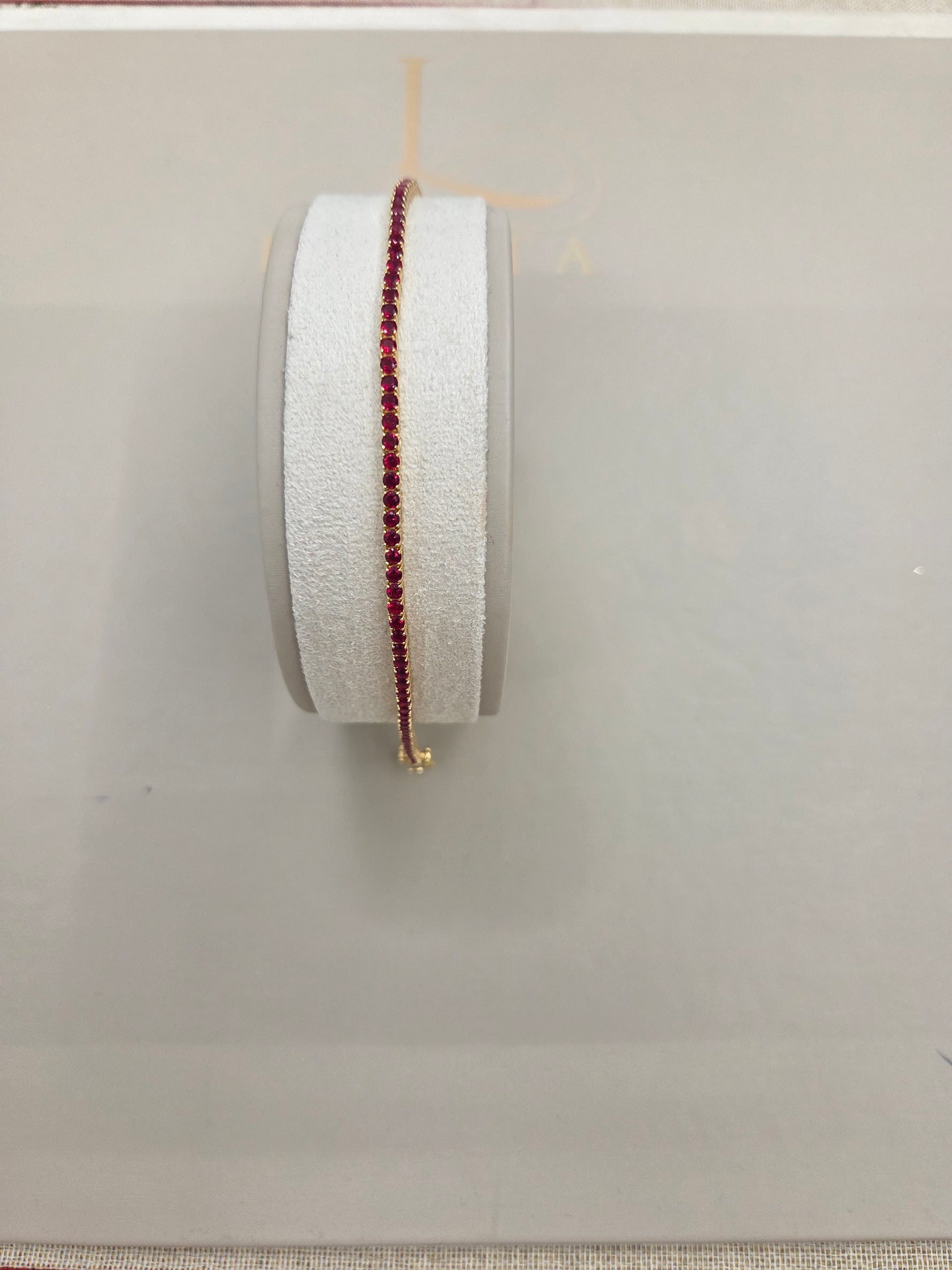 BRACCIALE TENNIS UOMO ARGENTO 925