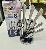 CEPPO COLTELLI ACCIAIO 8 PZ